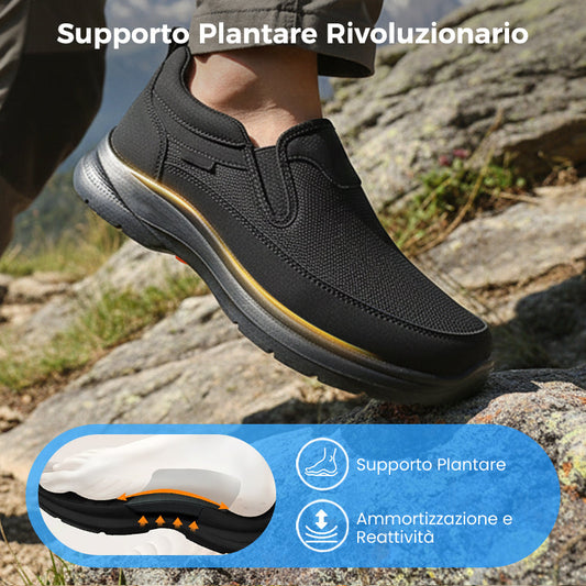 Pánské ortopedické prodyšné slip-on tenisky