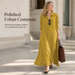 👗 Elegantní Dlouhé Šaty s Dlouhým Rukávem | 11 Barev | Velikosti S–5XL