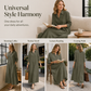 👗 Elegantní Dlouhé Šaty s Dlouhým Rukávem | 11 Barev | Velikosti S–5XL