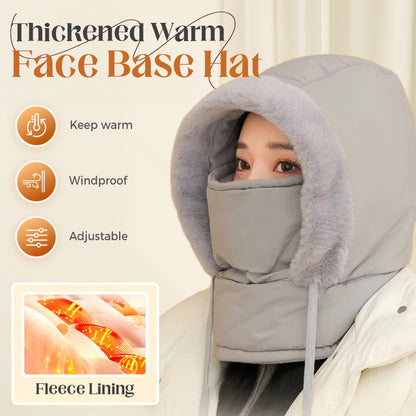 ❄️ Tlustá termická čepice s plyšovou podšívkou a maskou – Unisex | Zima & outdoor