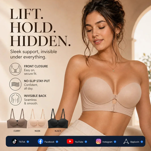 💥Kupte 1 dostanete 1 zdarma👙 Push-up podprsenka Přední zapínání zdvih