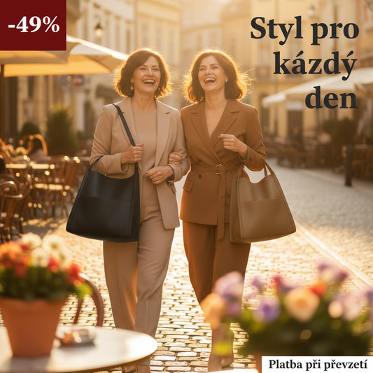 Velka kozena kabelka z PU kuze | Velka kapacita | 5 barev | Damska taska