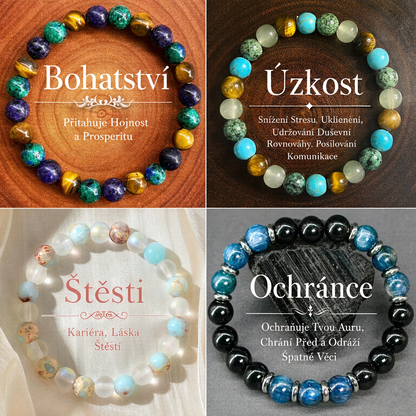 Gradient Energy Beads – Klid Země, obtočený kolem tvého zápěstí! ✨