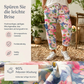 🌸 Sommerliche Blumenmuster-Hose mit elastischem Bund – lässig, stylisch & vielseitig kombinierbar