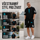 Pánské letní tričko a šortky set