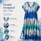👗✨Dámské casual šaty s gradientním výstřihem do V