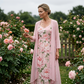 🌸👗Dámská elegantní dvoudílná květinová šatová sada – dokonalý letní prázdninový vzhled✨