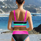 👙Trzyczęściowy sportowy komplet bikini wyszczuplający talię