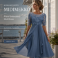👗🌸 Vyšívané midi šaty – květinové, splývavé, lichotivé a ideální na akce!
