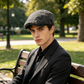 Czapka typu newsboy z dżinsu unisex