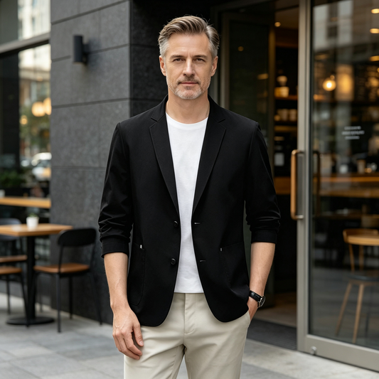 ✨💼Pánské čtyřsezónní lehké sako – Elegantní a pohodlné pro každý den