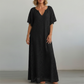 Dámská elegantní krajková maxi sukně - Černá