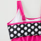 Dámské puntíkaté bikiny - Dvoudílné plavky