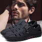 👞 Skórzane sandały klasy premium: wygoda i styl, rozmiary EU 38–44 🌬️  | W magazynie 🚚📦