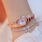 Náramkové hodinky s kamínky – Elegantní, Glamour, Spolehlivé měření času 💎