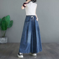 👖Džínové kalhoty s širokými nohavicemi ve vintage stylu