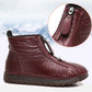 👢 50% OFF NOW! ❄️ Women's Winter Warm Zipper Ankle Boots – Water-Resistant, Cozy Lining & Non-Slip Sole for Cold Days 🧥📦