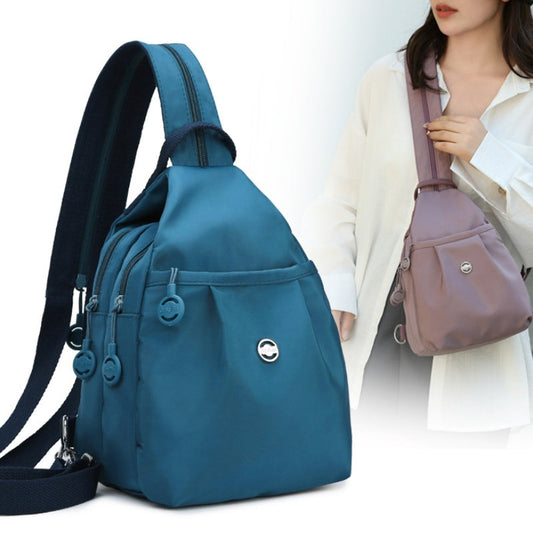 Vícekapsový konvertibilní batoh a crossbody taška