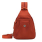 Vícekapsový konvertibilní batoh a crossbody taška