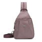 Vícekapsový konvertibilní batoh a crossbody taška