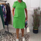 Rochii pentru femei din bumbac și in cu buzunare și glugi