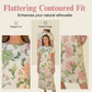 Rochie dreaptă cu imprimeu floral pentru femei