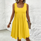 👗Dámské letní bez rukávů plisované šaty na ramínka☀️ Bezstarostný letní šik ☀️