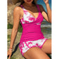 Zakryjte bříško a ukažte nohy – letní tropický tankini set. Možnost dobírky! 👙