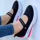 👟 Damskie oddychające buty typu slip-on na platformie – lekkie, wygodne i naturalnie powiększające wzrost – idealne na długie dni