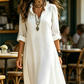 ⏳Time-Limited Special⏰Bohemian Ruffle V-Neck Maxi Dress🌺👗