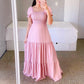 Elegancka sukienka maxi z gumką dla kobiet - bez wysiłku elegancja na każdą okazję ☀️