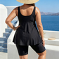 🌊😍Dámské volné tankini top a kraťasy plavky👙