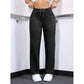 Women's Drawstring Elastic Waist Jeans