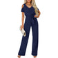 Women's Elegant Cold Shoulder Jumpsuit