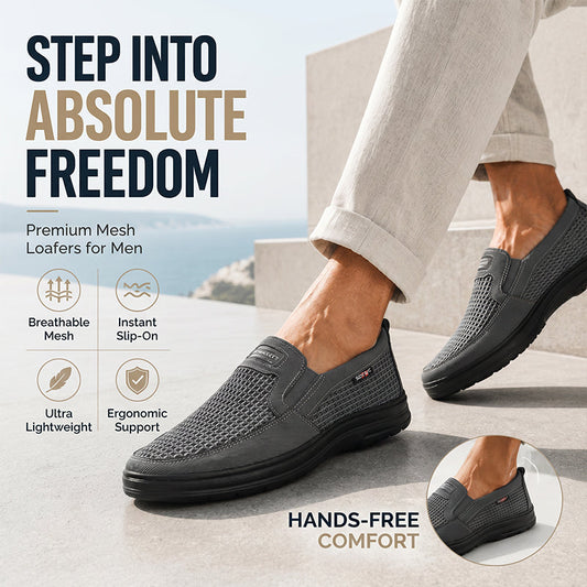 👟Pánské prodyšné nazouvací boty – lehké tenisky pro každodenní pohodlí ✨