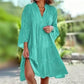 👗Dámské šaty s výstřihem do V a boho vzorem