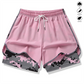 📢📢40% OFF !! ⏰Women's Casual Athletic Shorts with Built-in Liner