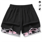 📢📢40% OFF !! ⏰Women's Casual Athletic Shorts with Built-in Liner
