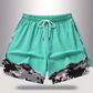 📢📢40% OFF !! ⏰Women's Casual Athletic Shorts with Built-in Liner