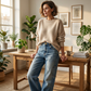 👖✨ Premium Loose Fit Straight Leg Jeans