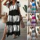 👗✨Dámské casual šaty s gradientním výstřihem do V