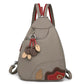 ⏰Stylový dámský konvertibilní crossbody batoh