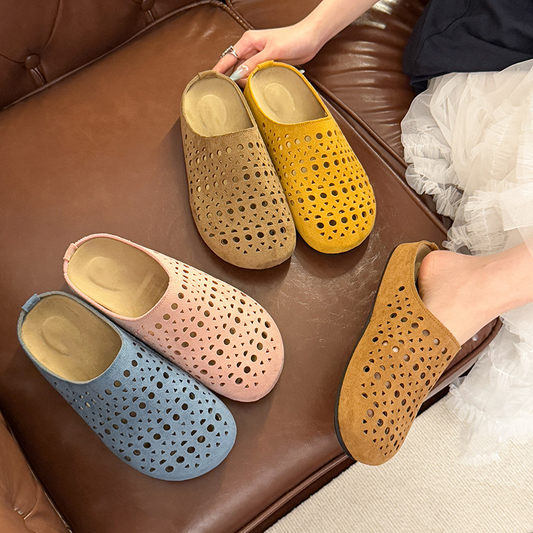 ⏰Prodyšné měkké síťované pantofle