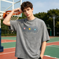 Vintage Washed Graphic Tričko – Oversized a prodyšný střih