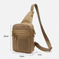Multifunkční outdoorová voděodolná crossbody taška přes hruď