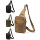 Multifunkční outdoorová voděodolná crossbody taška přes hruď