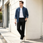 💞 Pánské slim-fit kalhoty s elastickým pasem – pohodlné 👖