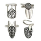 Adjustabilní boho prsteny na nehty