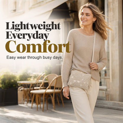 Univerzální květinová crossbody kabelka