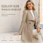 🧥✨ Dámský Elegantní Vypasovaný Kabát s Klopami – Stylový & Ženský Vzhled